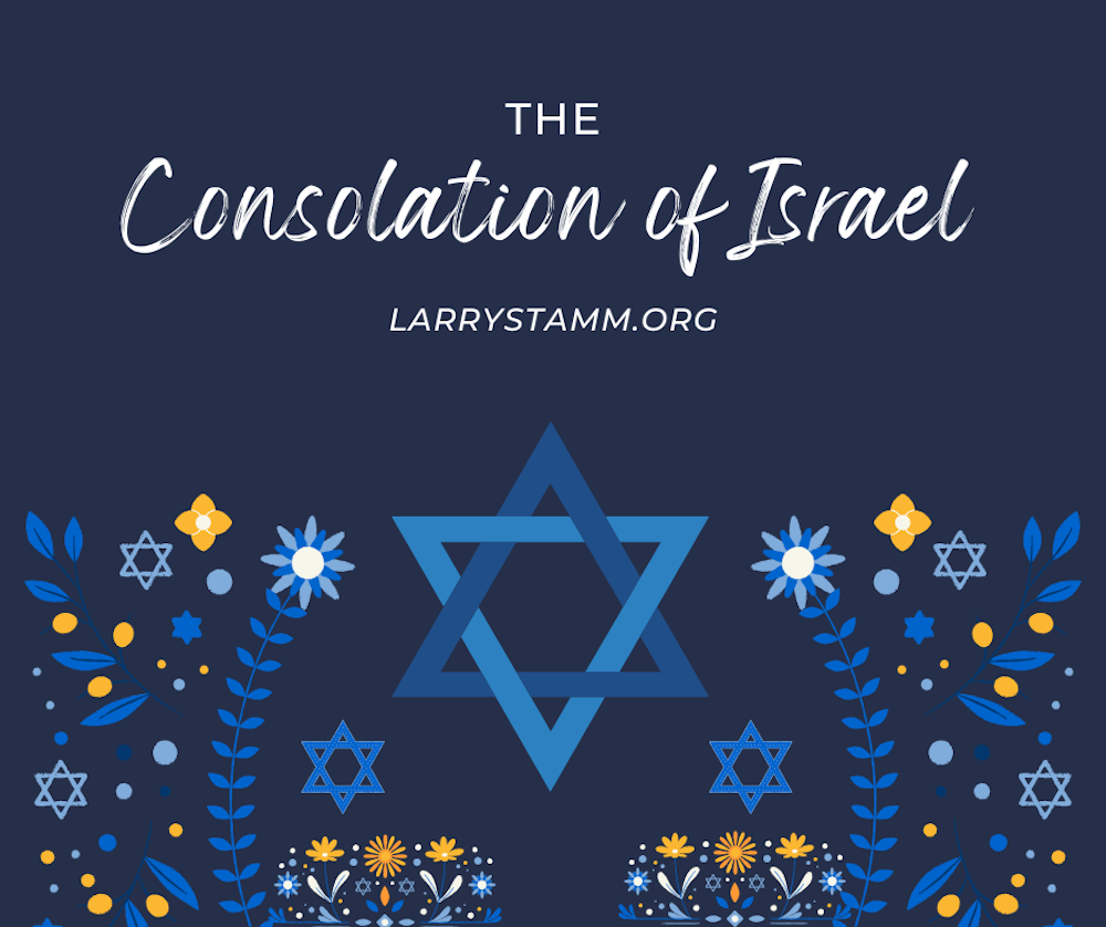"Title: The Consolation of Israel"