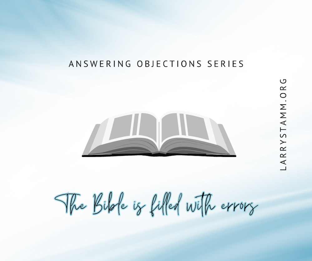 Open Bible: Answering objections series.