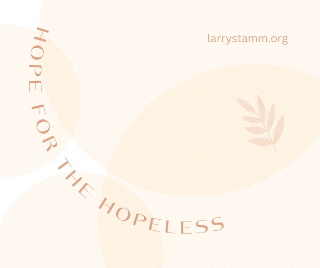 Hope for the hopeless background design.