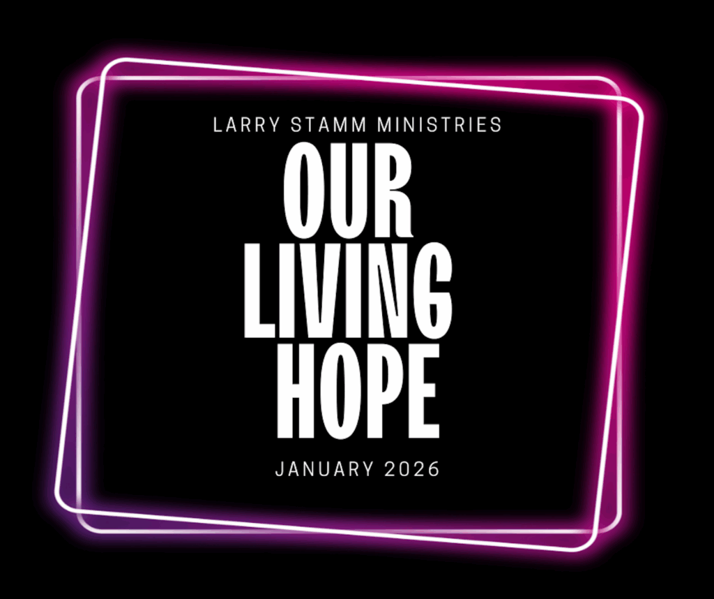 Our Living Hope event, January 2026 poster.