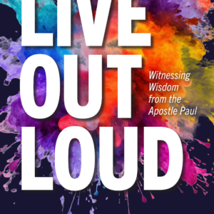 Book cover with title "Live Out Loud"