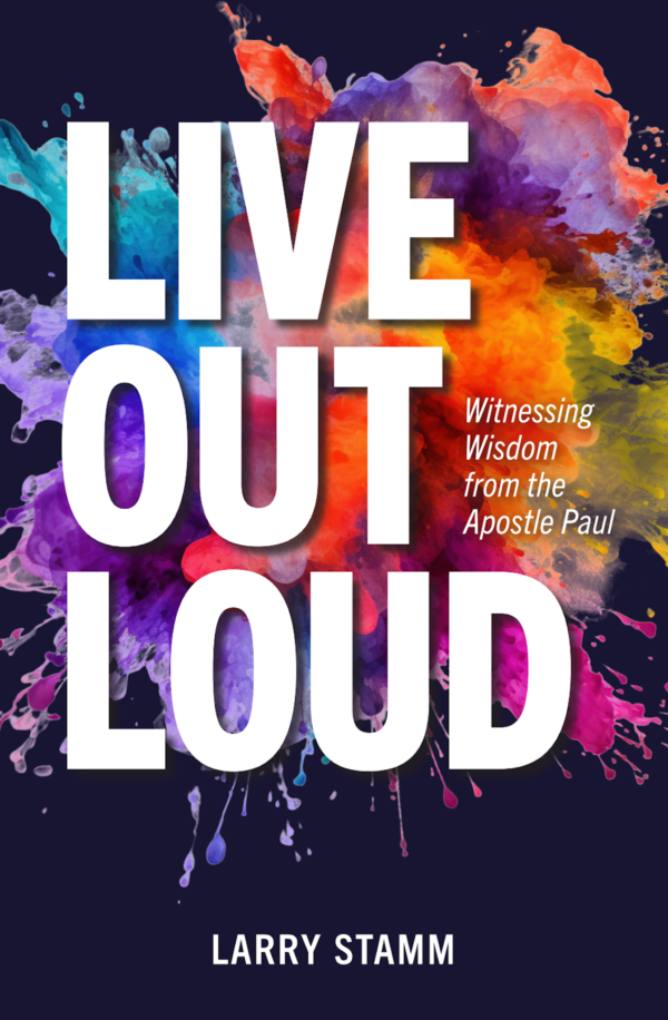 Book cover with title "Live Out Loud"