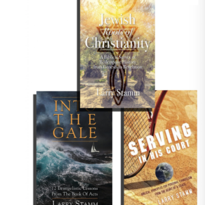 Three books by Larry Stamm on Christian faith.