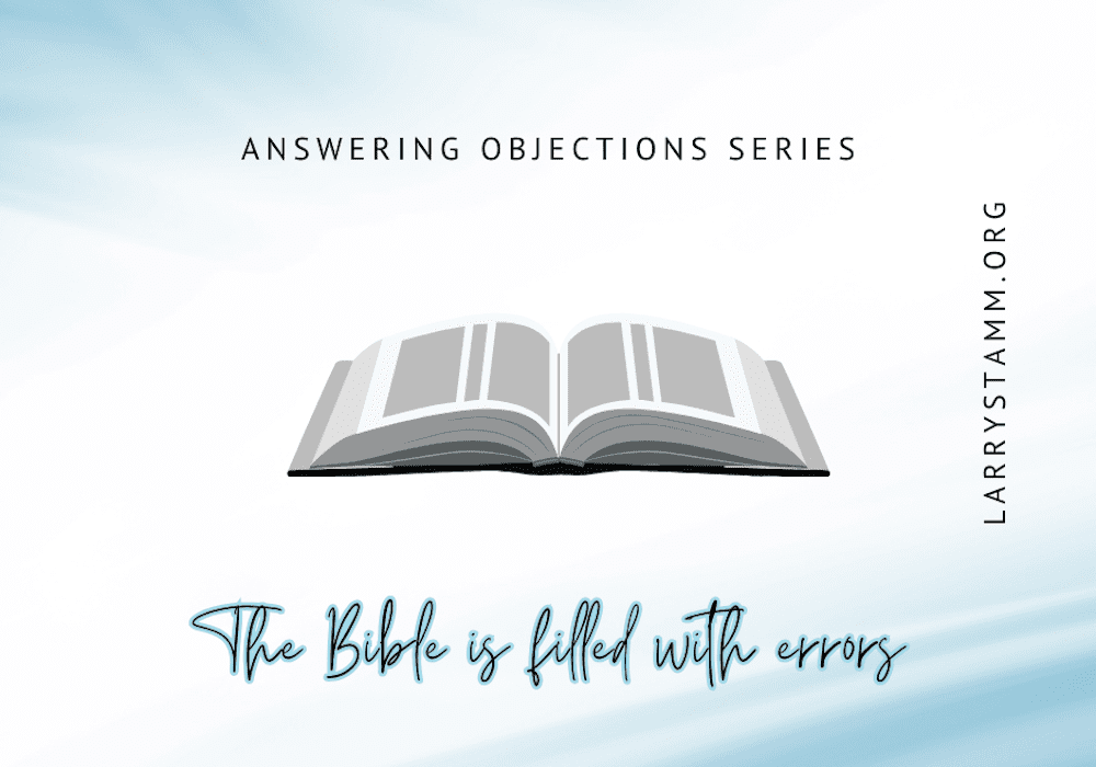 Open Bible: Answering objections series.