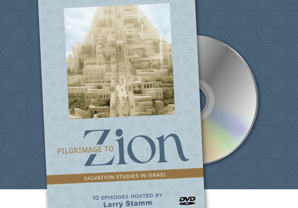 A DVD cover of a documentary about pilgrimage to Zion.